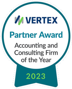 Vertex Accounting and Consulting Firm of the Year